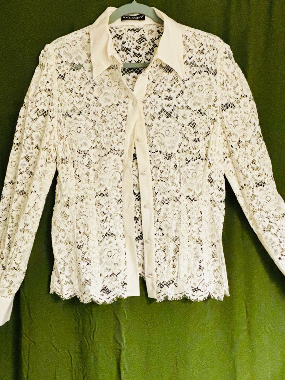 🤍 Dolce & Gabbana Lace Blouse 🤍